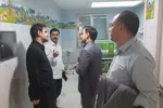 بازدید دادستان نظامی استان کردستان از بیمارستان شهید قاضی نیروی زمینی سپاه