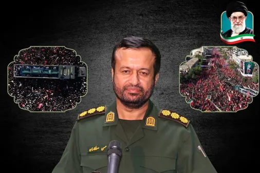 قدردانی فرمانده سپاه  امام سجاد علیه&zwnj;السلام هرمزگان از حضور حماسی مردم  در آیین تشییع رهبر شهید&nbsp;
