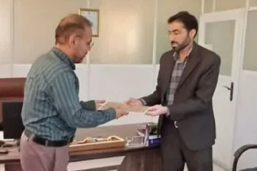 دیدار مدیر آسیب&zwnj;های اجتماعی معاونت اجتماعی سپاه انصارالرضا (ع) با رئیس اداره آموزش همگانی معاونت اجتماعی انتظامی استان