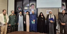 تکریم و معارفه مسئول دفتر نمایندگی ولی فقیه در سپاه شهرستان کوهپایه