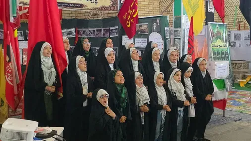 نمایشگاه اسوه شهرستان خوروبیابانک برپا شد