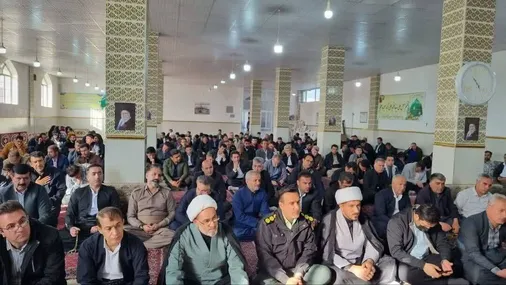 خروش مردم جوانرود در چهلمین روز شهادت امام شهید انقلاب