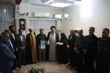 دیدار با خانواده شهدا در آستانه برگزاری دومین کنگره ملی چهار هزار شهید استان گلستان