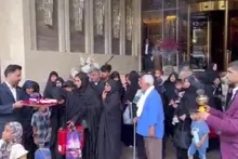 اکرام خانواده های محترم شهدای جنگ رمضان نیروی دریایی سپاه در مشهد مقدس