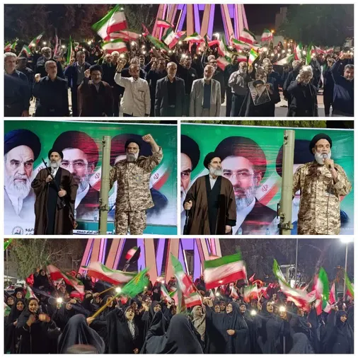 اجتماع شب بیست&zwnj;وچهارم آغاجاری با حضور نماینده ولی&zwnj;فقیه در خوزستان برگزار شد