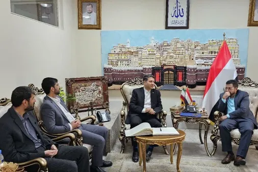 دیدار رئیس سازمان بسیج رسانه و معاون بین&zwnj;الملل سازمان بسیج با سفیر یمن