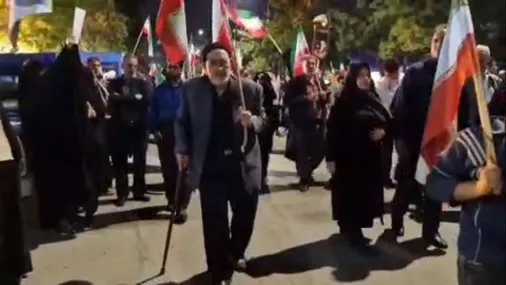 شصت و پنجمین حضور مداوم مردم کرمانشاه در تجمعات ملی