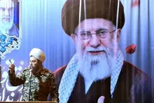 همایش بزرگ نماز همزمان با دویستمین شب حضور مردم در سپیدان
