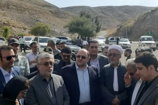 بازدید استاندار کردستان از پروژه انتقال آب به بانه