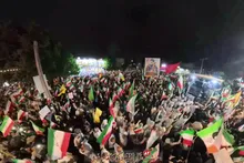 تصاویر هوایی از هشتاد و دومین حضور پرشور مردم انقلابی کرج