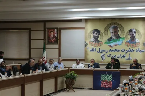نشست صمیمی نمایندگان مجلس شورای اسلامی با سردار حسن زاده