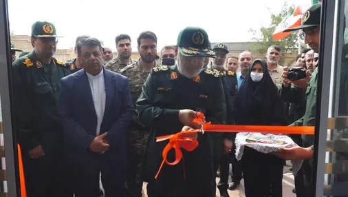 افتتاح درمانگاه تخصصی شهید آبسالان نیروی دریایی سپاه توسط فرمانده کل سپاه