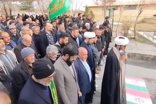 بدرقه شهید سجاد نادری تا بهشت در مهدیه