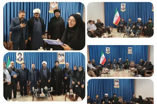 دیدار اساتید بسیجی دانشگاه&zwnj;های ابهر با امام جمعه محترم شهرستان