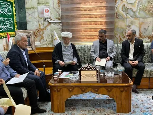 امضای قرارداد پروژه اجرای &laquo;صحن امام حسن مجتبی(ع)&raquo; و تفاهم نامه توسعه حرم با تولیت حرم سیدالشهداء (ع) توسط سردار عابد