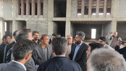 بازدید مسئولان استان یزد از پروژه راه&zwnj;آهن یزد &ndash; اقلید