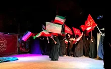 نمایش شهادت قائد شهید امت، شهادت کودکان مدرسه شجره طیبه  میناب و اقتدارمردم ایران