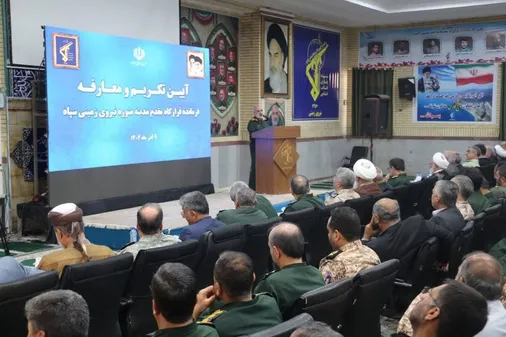 سردار محمد هادی سفیدچیان سکان فرماندهی قرارگاه مدینه منوره نیروی زمینی سپاه را برعهده گرفت&nbsp;