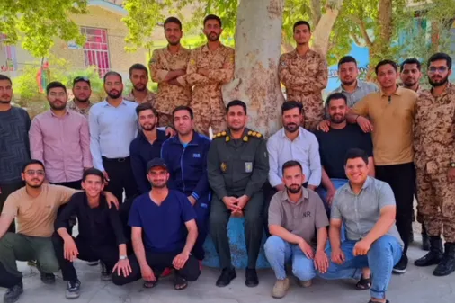 اردوی تفریحی سربازان ناحیه مقاومت بسیج سپاه طبس