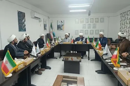 دیدار با روحانیون قرارگاه خاتم کل استان به مناسبت هفته بسیج در شهرستان چابهار
