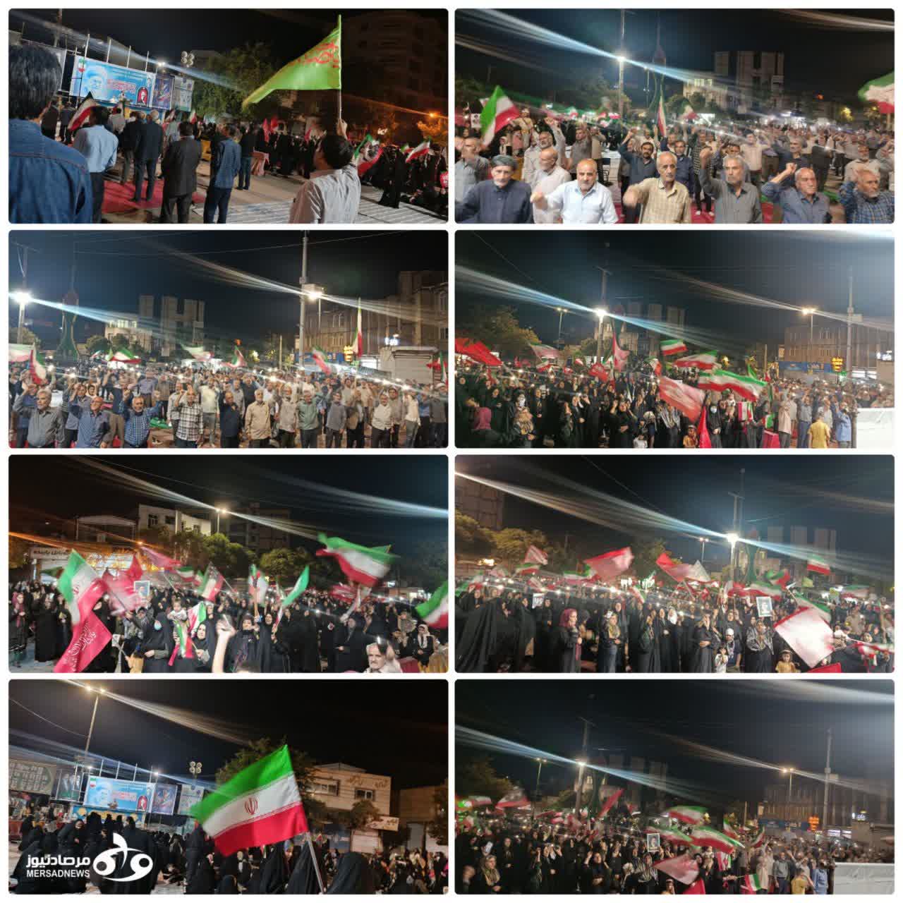میدان‌داری کنگاوری‌ها در صد و هشتاد و چهارمین شب حضور