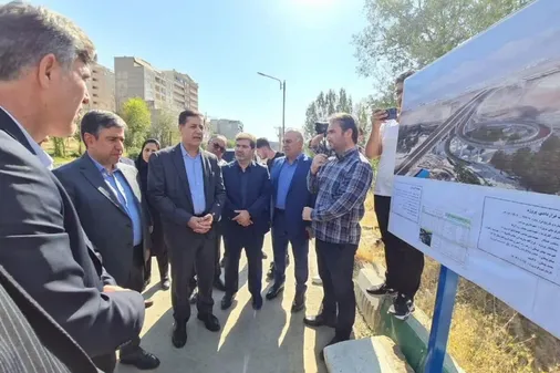 بازدید معاون سازمان شهرداری&zwnj;ها و دهیاری&zwnj;های کشور از پروژه راهبردی پل کمربندی سرعین