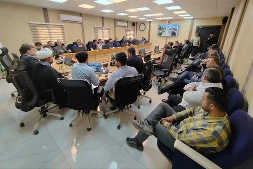 بازدید مدیران روابط عمومی سازمان اوقاف کشور از پروژه انتقال آب طالقان به قزوین