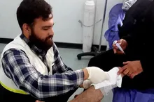 سازمان بسیج جامعه پزشکی استان کرمانشاه و خدمات شبانه روزی به زائرین حرم حسینی