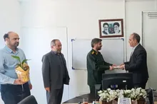 جانشین فرمانده سپاه استان خراسان شمالی در بسیج اقشار روز پزشک را به کادر درمان بیمارستان‌های بجنورد تبریک گفت