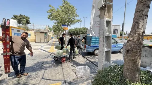 آماده&zwnj;سازی موکب اسکان استان کرمان در مشهد مقدس برای زائران تشییع امام شهید