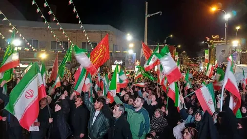 مردم زنجان در میدان