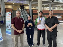 بازگشت افتخارآمیز قهرمانان پاراتیراندازی جهان به میهن/ استقبال از تکاور دلاور تیپ ۱۱۰ سلمان فارسی نیروی زمینی سپاه