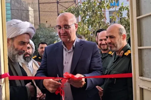افتتاح پروژه&zwnj;های عمرانی و تجلیل از سربازان نمونه در شهرستان اشتهارد