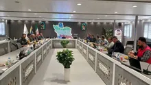 بازدید رئیس و اعضای کمیسیون صنایع و معادن مجلس شورای اسلامی از پروژه راهبردی بزرگراه ورزقان – نوردوز