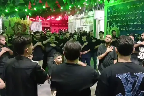 برگزاری مراسم شام غریبان حضرت اباعبدالله الحسین (ع) در منطقه رجایی&zwnj;شهر