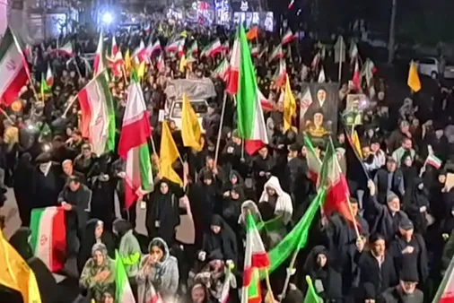 چهل و چهارمین موج حضور مردم در میادین و خیابان های شهر در لبیک به مقام معظم رهبری(حفظه الله)