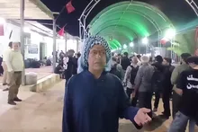 مصاحبه باعشایر غیور شهرستان دشت آزادگان در شهر مواکب چذابه