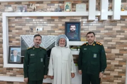 دیدار و تفقد از خانواده ۳ شهید بمباران دوران دفاع مقدس بمناسبت هفته بسیج عشایری