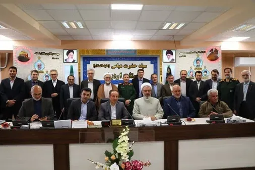 دیدار مسئولین استان اردبیل با فرمانده سپاه حضرت عباس (ع) به مناسبت سالروز تاسیس سپاه