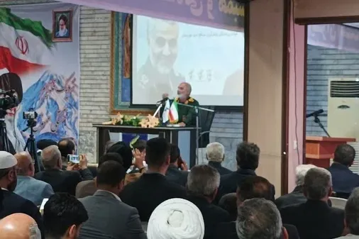برگزاری آیین گرامیداشت شهدای مدافع حرم استان خوزستان در قرارگاه منطقه ای کربلا