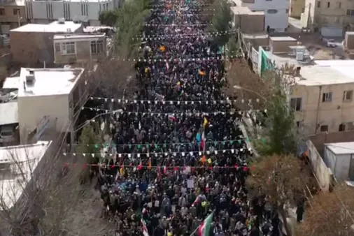بیش از ۲۰۰ هزار شهروند کرمانی رکورد حضور در راهپیمایی ۲۲ بهمن را شکستند