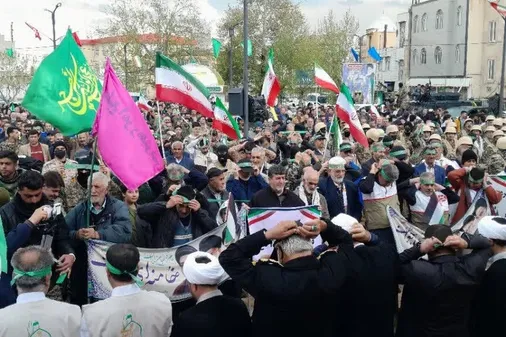 همایش بزرگ جانفداهای ایران امام رضایی شهرستان ابهر زنجان