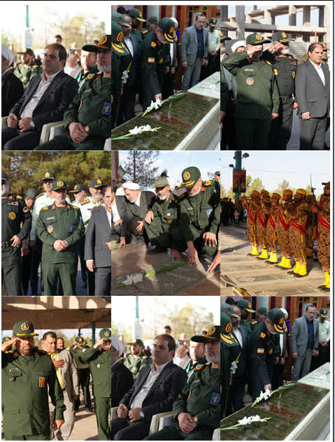 غبارروبی و عطرافشانی قبور مطهر شهدای خلدبرین یزد غبارروبی و عطرافشانی قبور مطهر شهدای خلدبرین یزد
