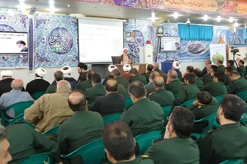 آغاز برنامه های هفته عقیدتی سیاسی در سپاه قمربنی هاشم(ع)