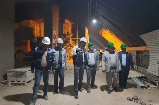 بازدید میدانی شهردار بوشهر از پروژه خط ۲ مترو شیراز