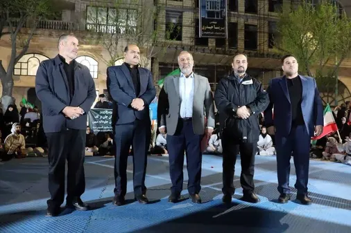 برگزاری مراسم سپاهیان جان بر کف؛ سروقامتان جاودانه میهن به میزبانی موکب مرکزی اداره&zwnj;کل ورزش و جوانان کرمانشاه