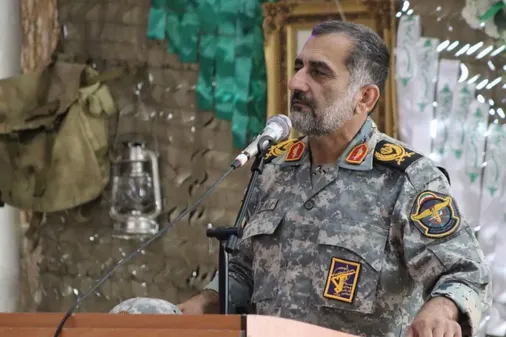 برگزاری یادواره شهدای گروه پدافند و جنگ نوین ۲۴ بعثت نیروی زمینی سپاه در  بروجرد