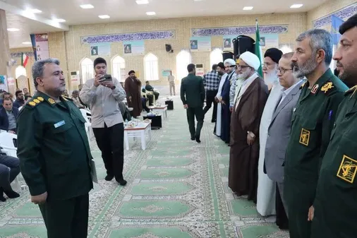 فرمانده سپاه شهرستان دیّر معارفه شد