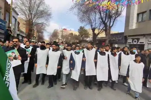 اعلام آمادگی مردم استان چهارمحال و بختیاری برای ادامه راه امام شهید