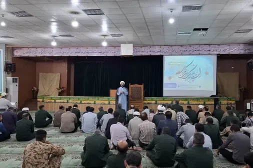 برگزاری مراسم ولادت با سعادت حضرت زینب (س) و روز در حسینیه ستاد سپاه خوزستان